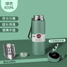 无为市君志千珂 可爱保温杯女生高颜值杯子不锈钢儿童学生女孩便携水杯 趣味-紫色兔子