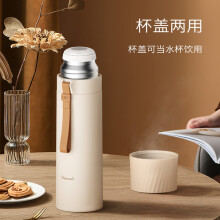 巢湖市虎牌(TIGER)轻巧弹盖保温保冷杯600ml黑色 大容量真空不锈钢户外水杯男女学生车载杯子MCX-A602-KE