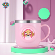 泊头市贝儿欣 儿童保温杯宝宝两用保温杯带吸管便携 吸管杯保温水杯水壶 1-3岁 新款粉色-550ml