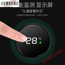 南宫市GOWKE304不锈钢马克杯带盖杯子女办公室咖啡杯水杯泡茶杯 升级加厚304米色480ML赠搅拌勺