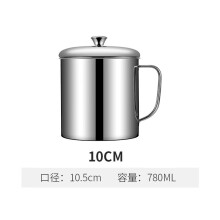 揭阳市VIERUODIS德国进口品质马克杯带盖办公室咖啡水杯男生304不锈钢杯子家用喝 米妮粉色420ML304不锈钢