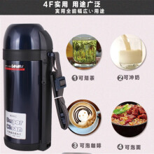 无为市天喜(TIANXI) 高档正品保温杯999足银内胆礼品茶杯过滤银水杯 黑色电镀节节高310ml