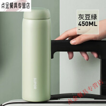 南宫市烛龙大容量全钢316不锈钢保温杯男女泡茶杯1L户外车载水杯1 加厚钢本色600ml+杯刷（合适款）
